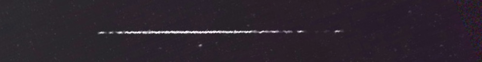 Unprocessed fireball image