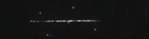 Unprocessed fireball image