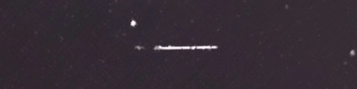 Unprocessed fireball image