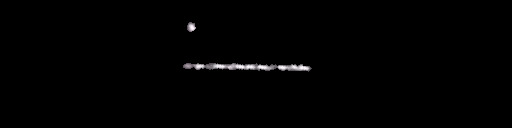 Processed fireball image