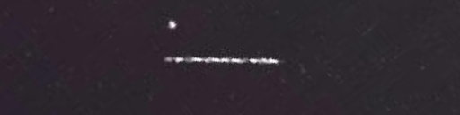 Unprocessed fireball image