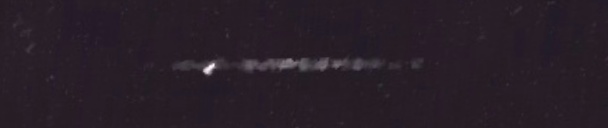 Unprocessed fireball image