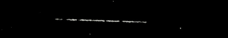 Processed fireball image