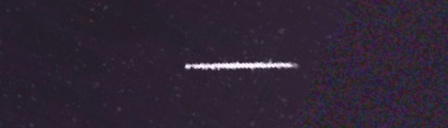 Unprocessed fireball image