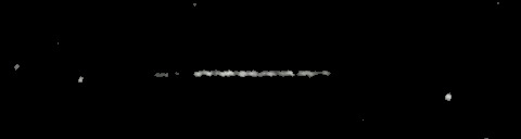 Processed fireball image