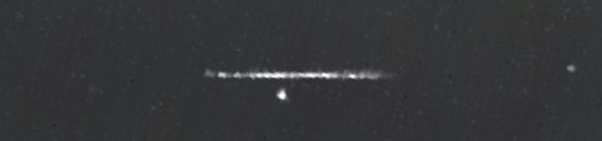 Unprocessed fireball image