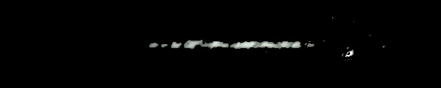 Processed fireball image