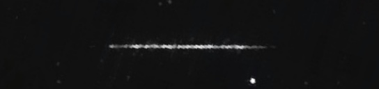 Unprocessed fireball image