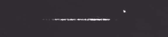 Unprocessed fireball image