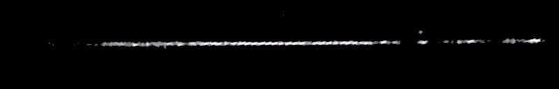 Processed fireball image