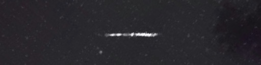 Unprocessed fireball image