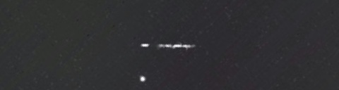 Unprocessed fireball image