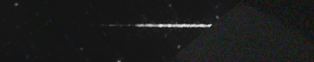 Unprocessed fireball image