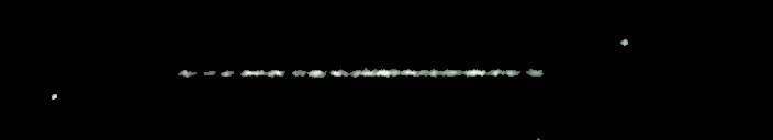 Processed fireball image