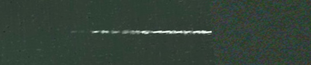 Unprocessed fireball image