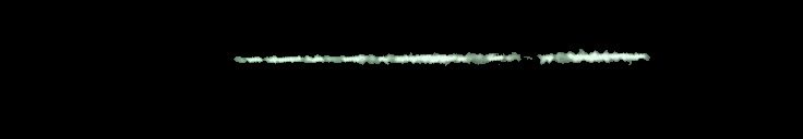 Processed fireball image