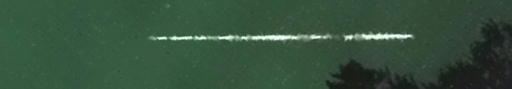 Unprocessed fireball image