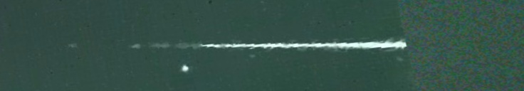 Unprocessed fireball image