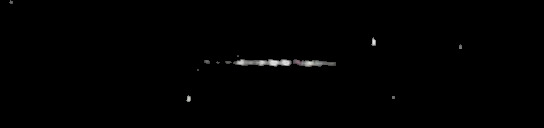 Processed fireball image