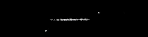 Processed fireball image