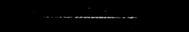 Processed fireball image