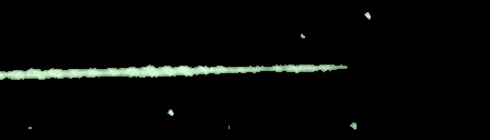 Processed fireball image