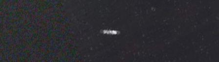 Unprocessed fireball image