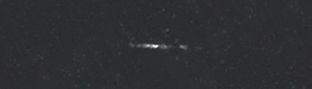 Unprocessed fireball image