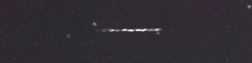 Unprocessed fireball image