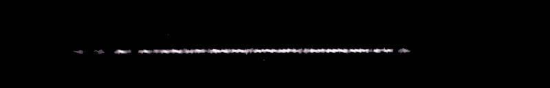 Processed fireball image