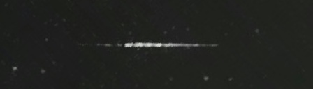 Unprocessed fireball image