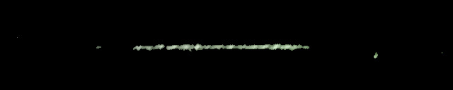 Processed fireball image