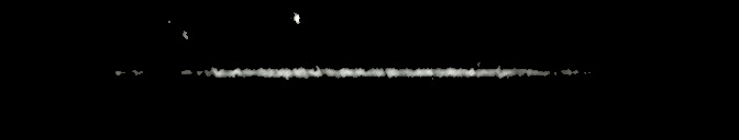 Processed fireball image