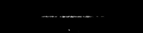 Processed fireball image