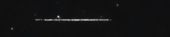 Unprocessed fireball image