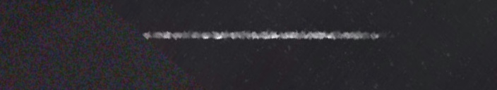 Unprocessed fireball image