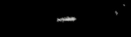 Processed fireball image