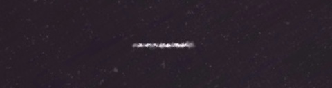 Unprocessed fireball image
