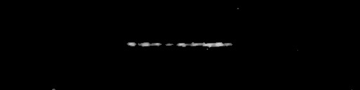 Processed fireball image