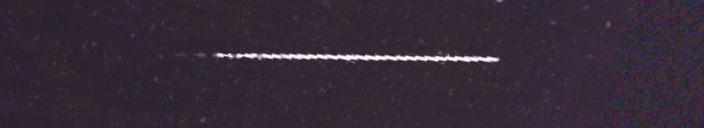 Unprocessed fireball image