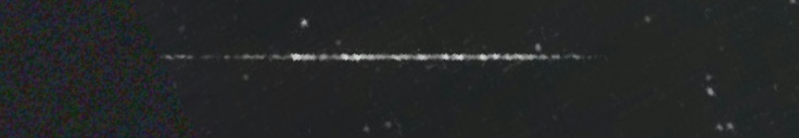 Unprocessed fireball image