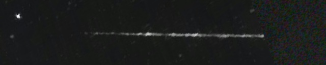 Unprocessed fireball image