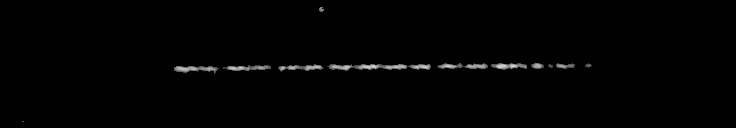 Processed fireball image