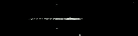 Processed fireball image