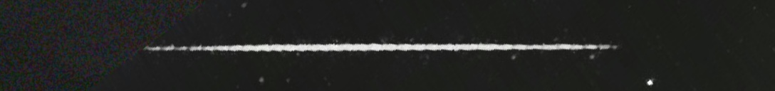 Unprocessed fireball image