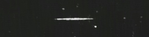 Unprocessed fireball image