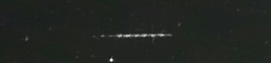 Unprocessed fireball image