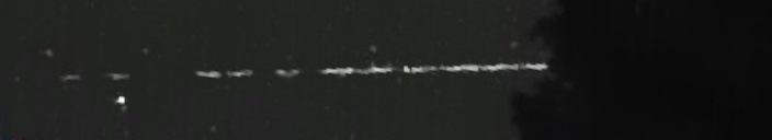 Unprocessed fireball image