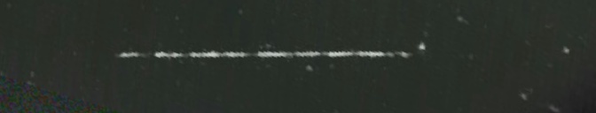 Unprocessed fireball image