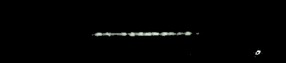 Processed fireball image